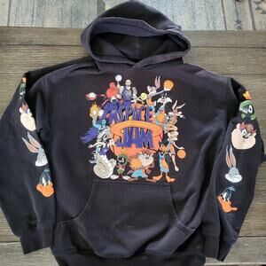 Space Jam A New Legacy Bugs Bunny Hoodie Tune Squad Goon Squad Men's Sz S